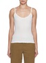 Main View - Click To Enlarge - LESET - Pointelle Cotton Tank Top