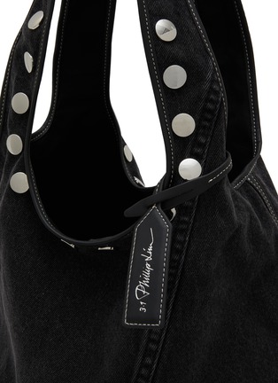 Detail View - Click To Enlarge - 3.1 PHILLIP LIM - Large Washed Denim Market Tote Bag