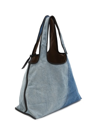 Detail View - Click To Enlarge - 3.1 PHILLIP LIM - Large Washed Denim Market Tote Bag