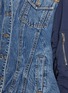  - 3.1 PHILLIP LIM - Hybrid Medium Wash Denim Jacket