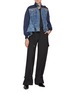 Figure View - Click To Enlarge - 3.1 PHILLIP LIM - Hybrid Medium Wash Denim Jacket