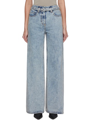 3.1 PHILLIP LIM | Belted Light Wash Jeans