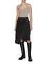 Figure View - Click To Enlarge - 3.1 PHILLIP LIM - Belted Dark Wash Denim Skirt