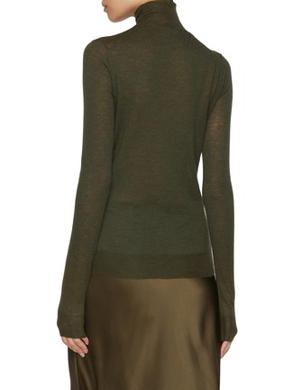 Back View - Click To Enlarge - JOSEPH - High Neck Cashmere Knit Top