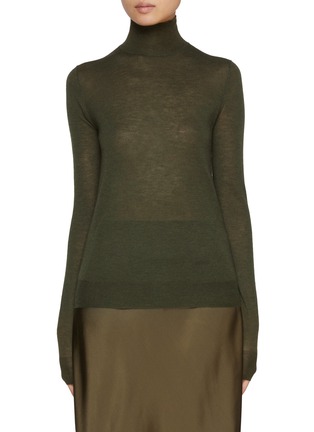 Main View - Click To Enlarge - JOSEPH - High Neck Cashmere Knit Top