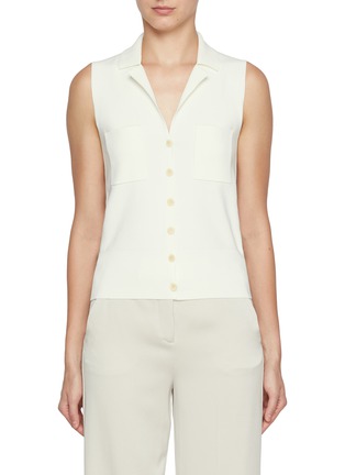 Main View - Click To Enlarge - JOSEPH - Button Up Vest