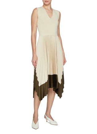 Figure View - Click To Enlarge - JOSEPH - Dura Plissé Midi Dress