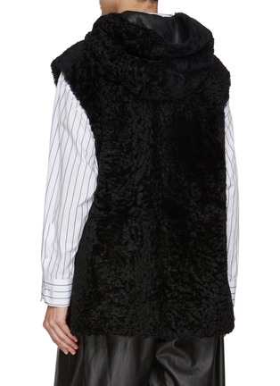 Back View - Click To Enlarge - JOSEPH - Reversible Shearling Leather Vest