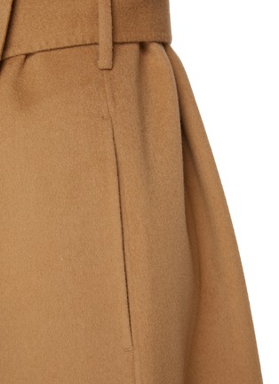  - JOSEPH - Scarf Neck Double Breasted Wool Silk Coat