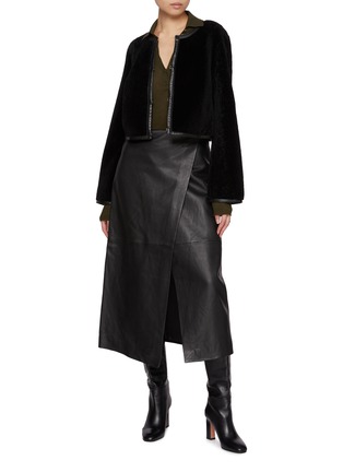 Figure View - Click To Enlarge - JOSEPH - Maurice Shearling Jacket