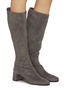 Figure View - Click To Enlarge - AQUAZZURA - Saint Honore 50 Suede Tall Boots