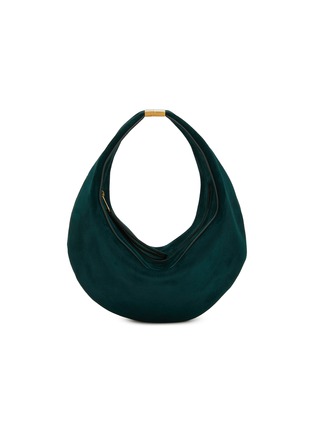 Main View - Click To Enlarge - KHAITE - Small Olivia Suede Hobo Bag