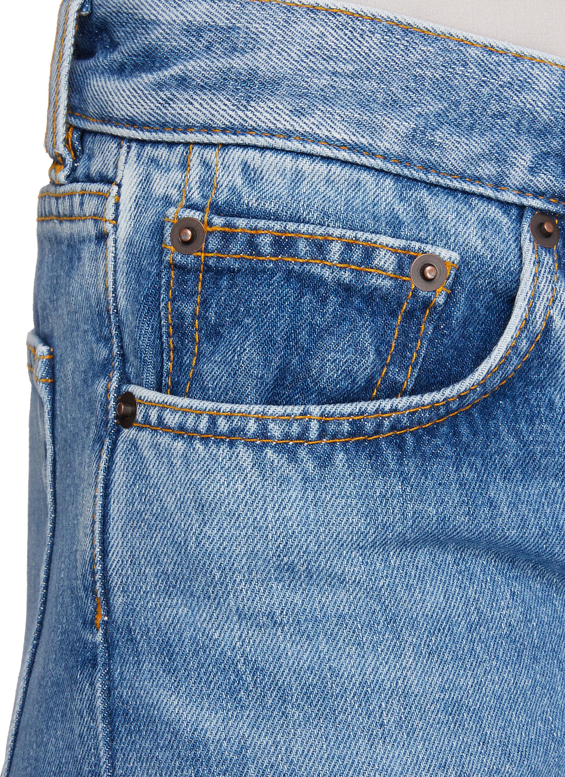 Kyoto Low Rise Light Wash Jeans - Thumbnail 4