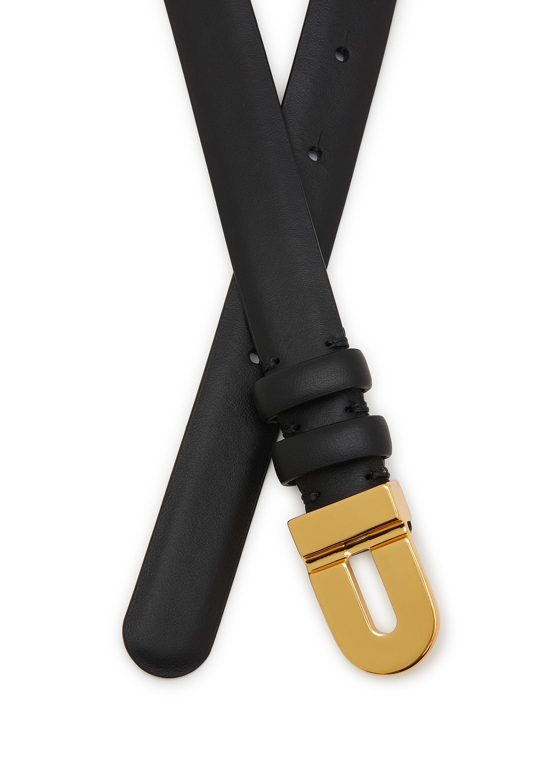 Monogram Leather Belt - Thumbnail 3