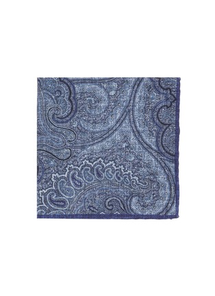 Main View - Click To Enlarge - BRUNELLO CUCINELLI - Paisley Silk Pocket Square