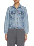 Main View - Click To Enlarge - JUNKYARD JEANS - 1980's-1990's Light Wash Denim Jacket