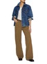 Figure View - Click To Enlarge - JUNKYARD JEANS - 1960's-1970's Dark Wash Denim Jacket