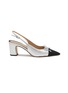 Main View - Click To Enlarge - SAM EDELMAN - Willette 65 Leather Slingback Pumps