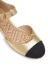 Detail View - Click To Enlarge - SAM EDELMAN - Rylie Leather Mary Jane Flats