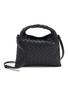 Main View - Click To Enlarge - BOTTEGA VENETA - Mini Hop Intrecciato Leather Crossbody Bag