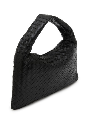 Detail View - Click To Enlarge - BOTTEGA VENETA - Small Intrecciato Leather Hop Bag