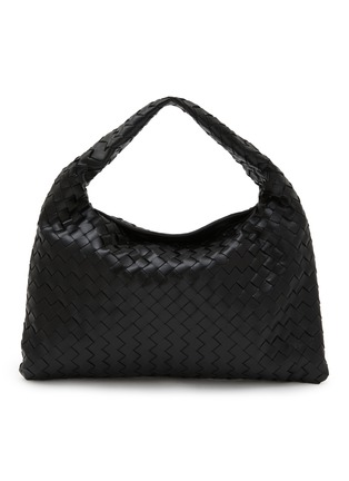 Main View - Click To Enlarge - BOTTEGA VENETA - Small Intrecciato Leather Hop Bag