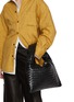 Figure View - Click To Enlarge - BOTTEGA VENETA - Small Intrecciato Leather Hop Bag