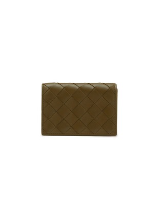 Main View - Click To Enlarge - BOTTEGA VENETA - Intrecciato Leather Business Card Case