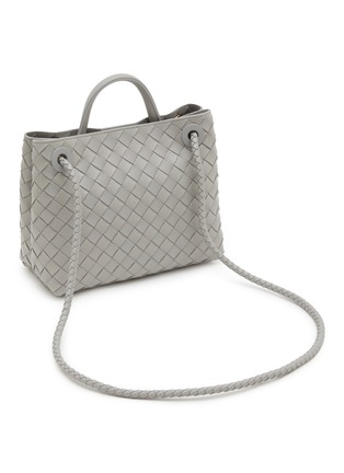 Detail View - Click To Enlarge - BOTTEGA VENETA - Small Andiamo Intrecciato Leather Bag