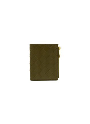 Main View - Click To Enlarge - BOTTEGA VENETA - Small Intrecciato Bi-Fold Leather Wallet