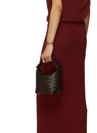 Figure View - Click To Enlarge - BOTTEGA VENETA - Candy Wallace Leather Shoulder Bag