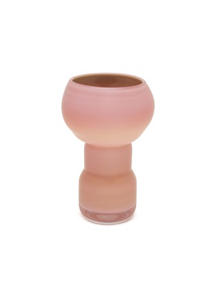  - DAVID VALNER STUDIO - Little Fungus Vase — Gloss Pink & Yellow