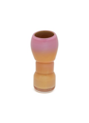 Main View - Click To Enlarge - DAVID VALNER STUDIO - Little Fungus Vase — Gloss Pink & Yellow