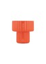 Main View - Click To Enlarge - MAMÈNE - Yvon The Podium Medium Refillable Candle 200g — Orange Corail