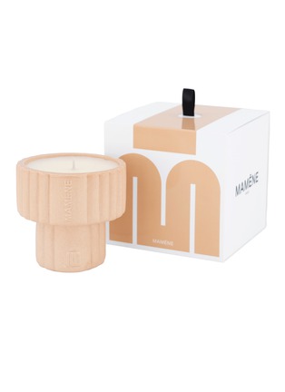 Detail View - Click To Enlarge - MAMÈNE - Simone The Podium Small Refillable Candle 100g — Nude