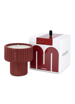 Detail View - Click To Enlarge - MAMÈNE - Medium Podium Refillable Candle 200g — Rosa