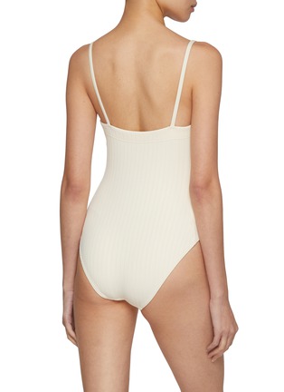 Back View - Click To Enlarge - ERES - Tropicalia Ribbed Tank Swimsuit