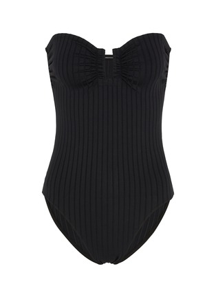 Main View - Click To Enlarge - ERES - Bossa Nova Ribbed Bustier Swimsuit