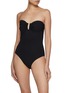 Figure View - Click To Enlarge - ERES - Bossa Nova Ribbed Bustier Swimsuit