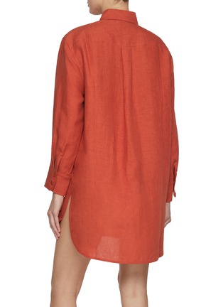 Back View - Click To Enlarge - ERES - Mignonette Linen Shirt