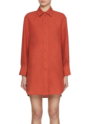 Main View - Click To Enlarge - ERES - Mignonette Linen Shirt