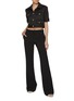 Figure View - Click To Enlarge - ALICE & OLIVIA - Elle Patch Pocket Cropped Jacket