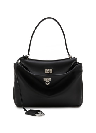 Main View - Click To Enlarge - BALENCIAGA - Small Rodeo Leather Top Handle Bag