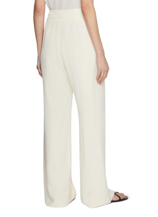 Back View - Click To Enlarge - LA COLLECTION - Asami Crepe Silk Pants