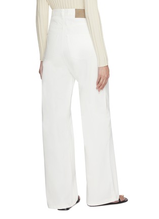 Back View - Click To Enlarge - LA COLLECTION - Maria Wide Leg Jeans