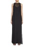 Main View - Click To Enlarge - LA COLLECTION - Danni Chiffon Silk Dress and Kate Silk Tank Dress Set