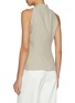 Back View - Click To Enlarge - LA COLLECTION - Akari V-Neck Linen Waistcoat