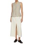 Figure View - Click To Enlarge - LA COLLECTION - Donna Wool Blend Skirt
