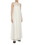 Figure View - Click To Enlarge - LA COLLECTION - Danni Chiffon Silk Dress and Joan Strapless Silk Dress