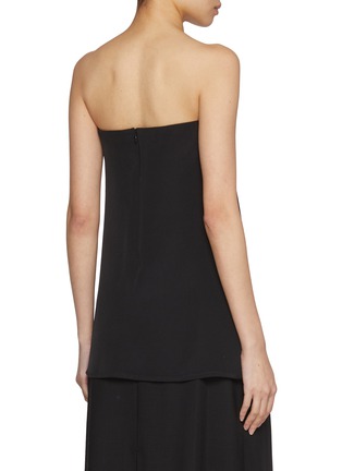 Back View - Click To Enlarge - LA COLLECTION - Suzanna Strapless Silk Top